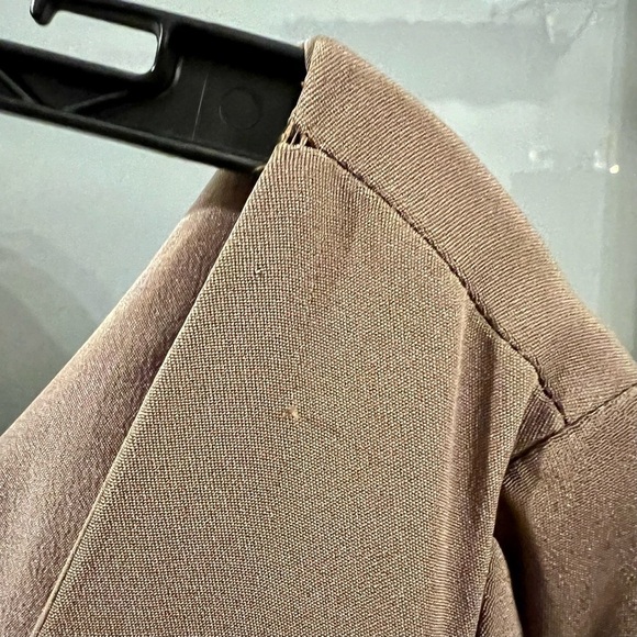 𝅺RICHARD TYLER COUTURE long sleeve dress with hip length side slit - Picture 15 of 16